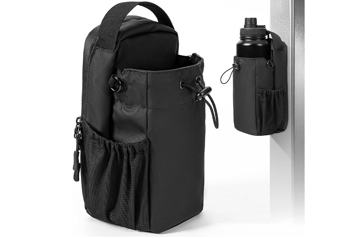 Fitness Bag Large Capacity Outdoor Shoulder Water Bottle Holder