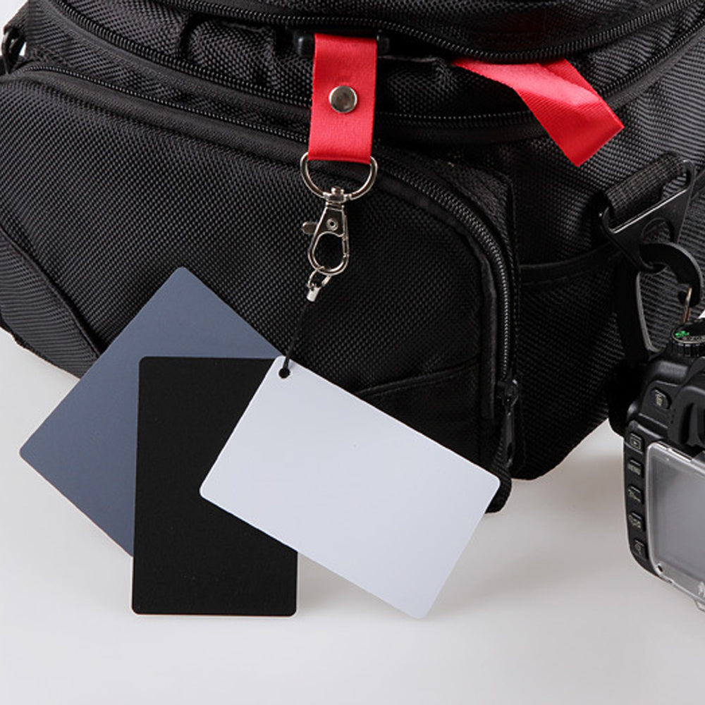2 Set White Balance Cards 18 Percent Exposure Kit