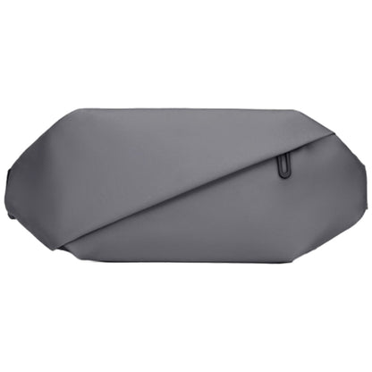 Travel Sling Bag Stylish Crossbody Bag Water-resistant Shoulder Bag for Sport Work Hiking Gray