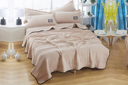 Summer Cooling Blanket Air Condition Thin Quilt Lightweight Cooling Quilt for Hot Sleeper