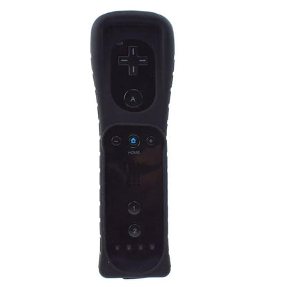 2-in-1 Remote Controller Joystick Built in Motion Plus Replacement Gamepad Compatible with Nintendo Wii/Wii U Black