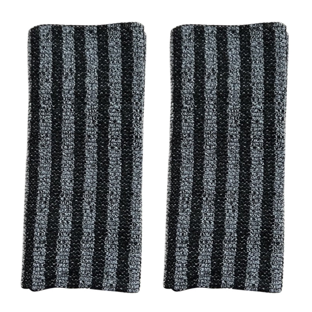 2 PCS Extra Long Exfoliating Back Scrubber Adult Bath Washcloth for Smooth Skin Black