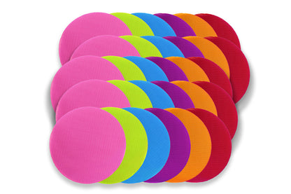 48PCS Carpet Spot Markers Sit Dot Circle Classroom Easy Teach Tool Game for Teachers -Round