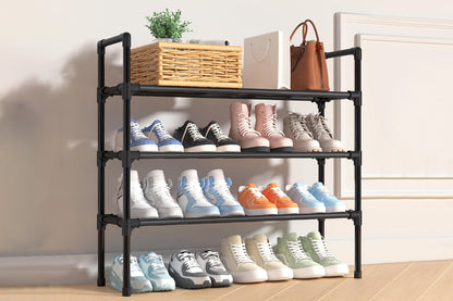 Shoe Rack 3 Tier Shelves Shoes Cabinet Storage Organizer Shelf