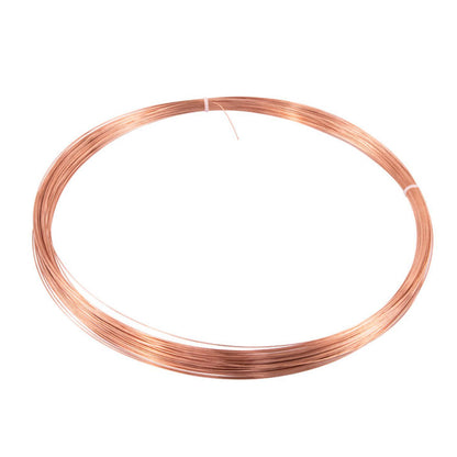 1mm Solid Bare Copper Wire 10m for Jewelry Crafts and Bonsai DIY