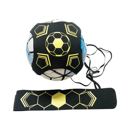 Football Kick Trainer Soccer Training Aids Hands Free Throw Sole Practice Equipment