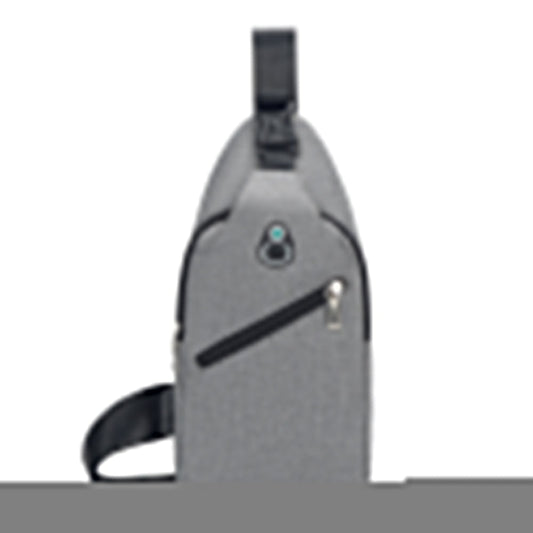 Crossbody Bag Casual Sling Bag Multi-Pocket Chest Bag Grey