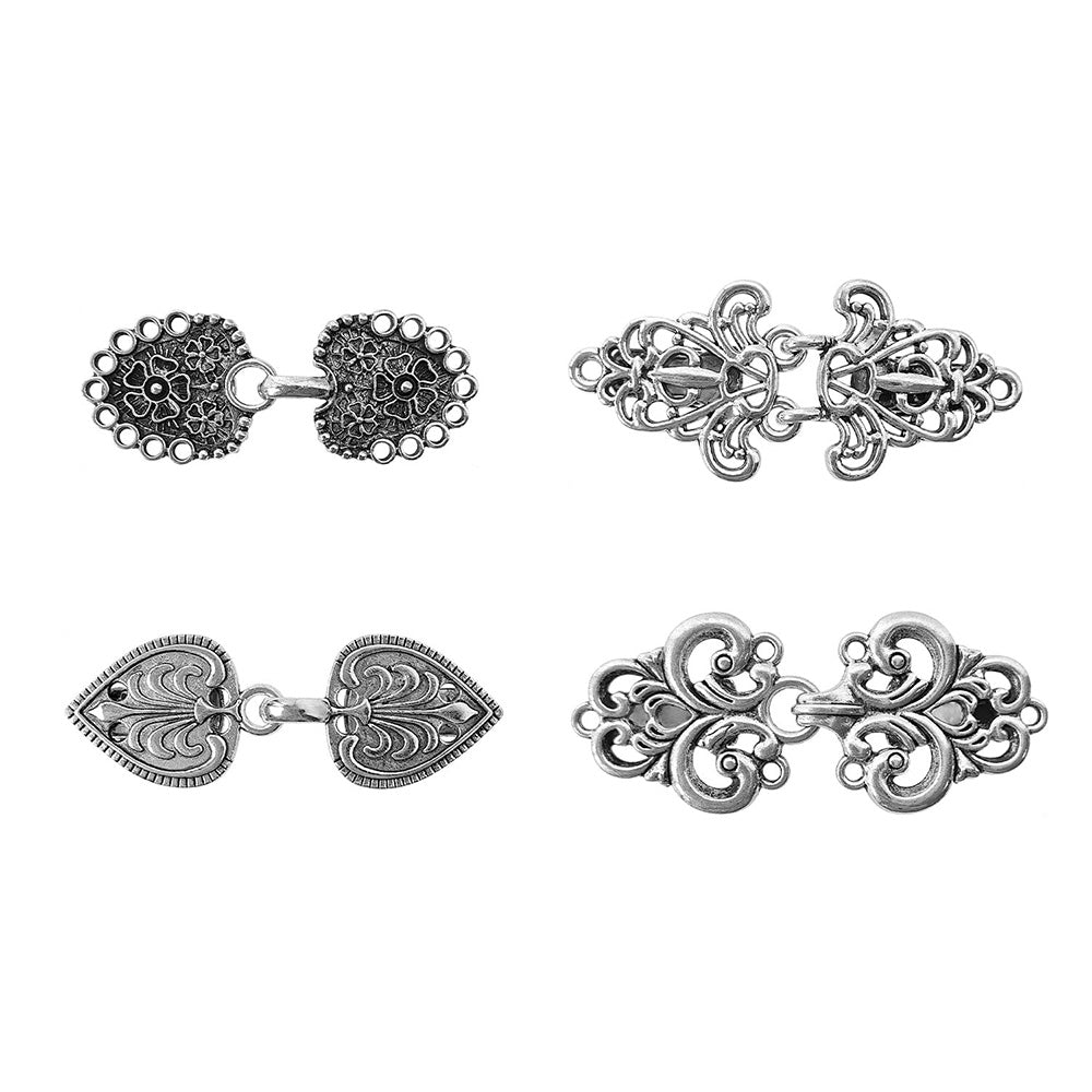 4 PCS Vintage Sweater Clips for Shawl Dress