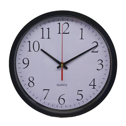 10-Inch Wall Clock Modern Battery Operated Silent Non-Ticking Clock for Home and Office