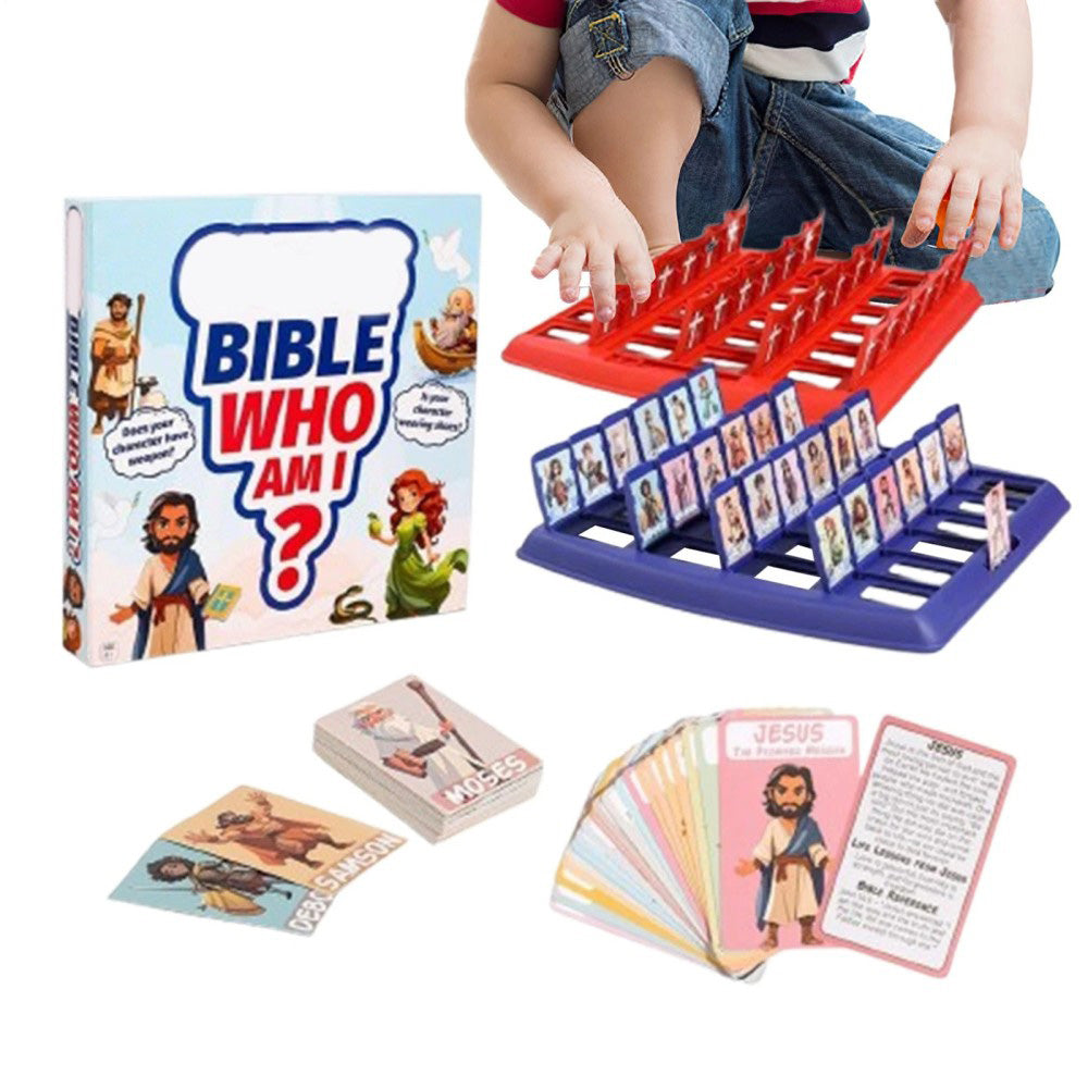 Guess Bible Who I Am Board Games Party Game Card Set For Adults