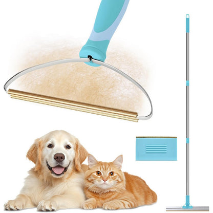 3Pcs Pet Hair Remover Tool Carpet Rake for Rugs Cat Bed Car Trunk