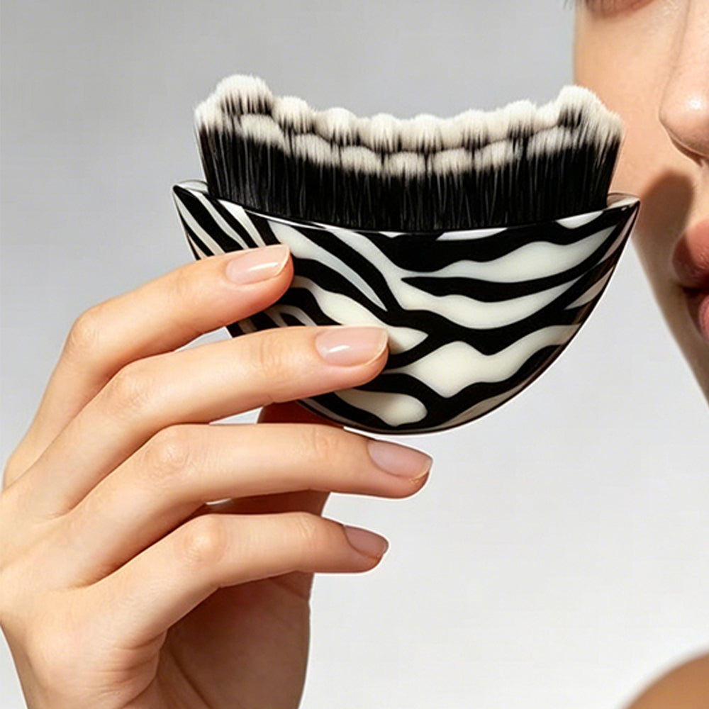 2Pcs Lymphatic Contour Face Brush for Facial Massage