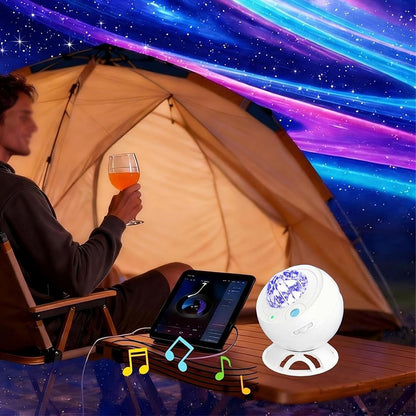 Bluetooth Speaker Star Projector Light