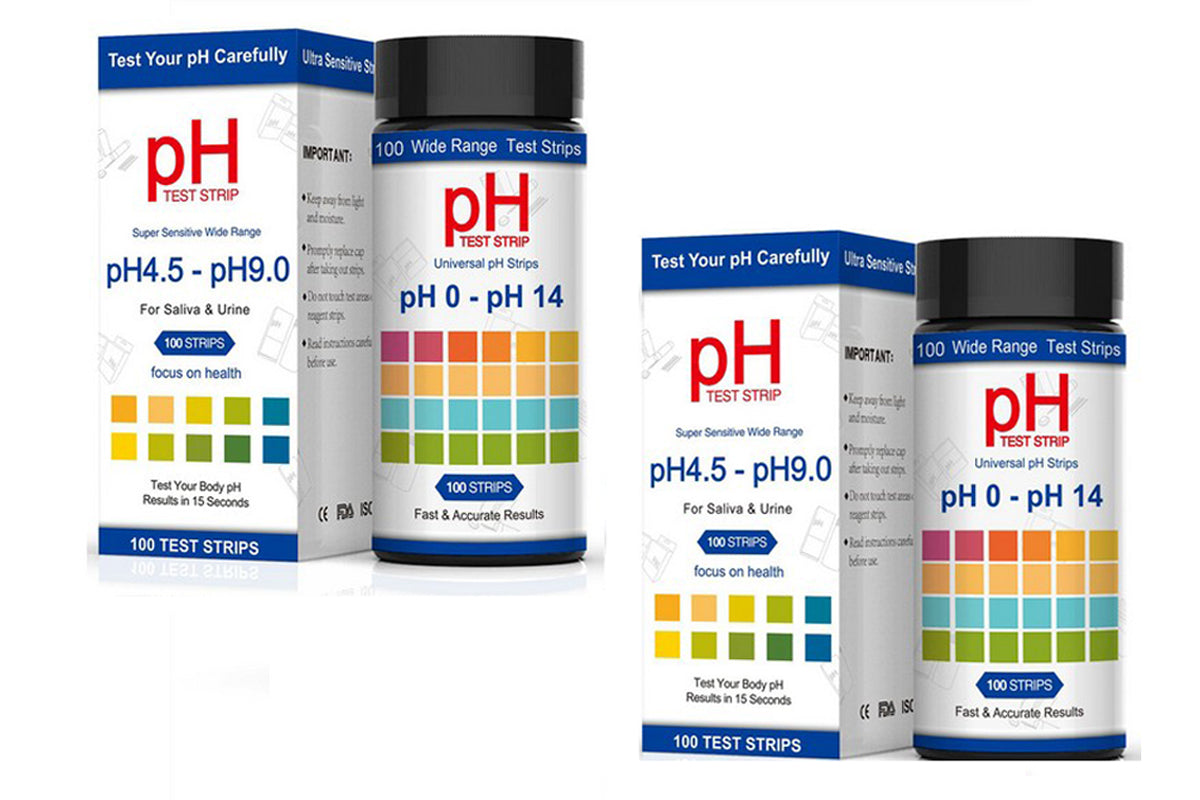 200Pcs pH Test Strips for Urine and Saliva 4.5-9.0 pH Paper for Liquid Testing Food Making