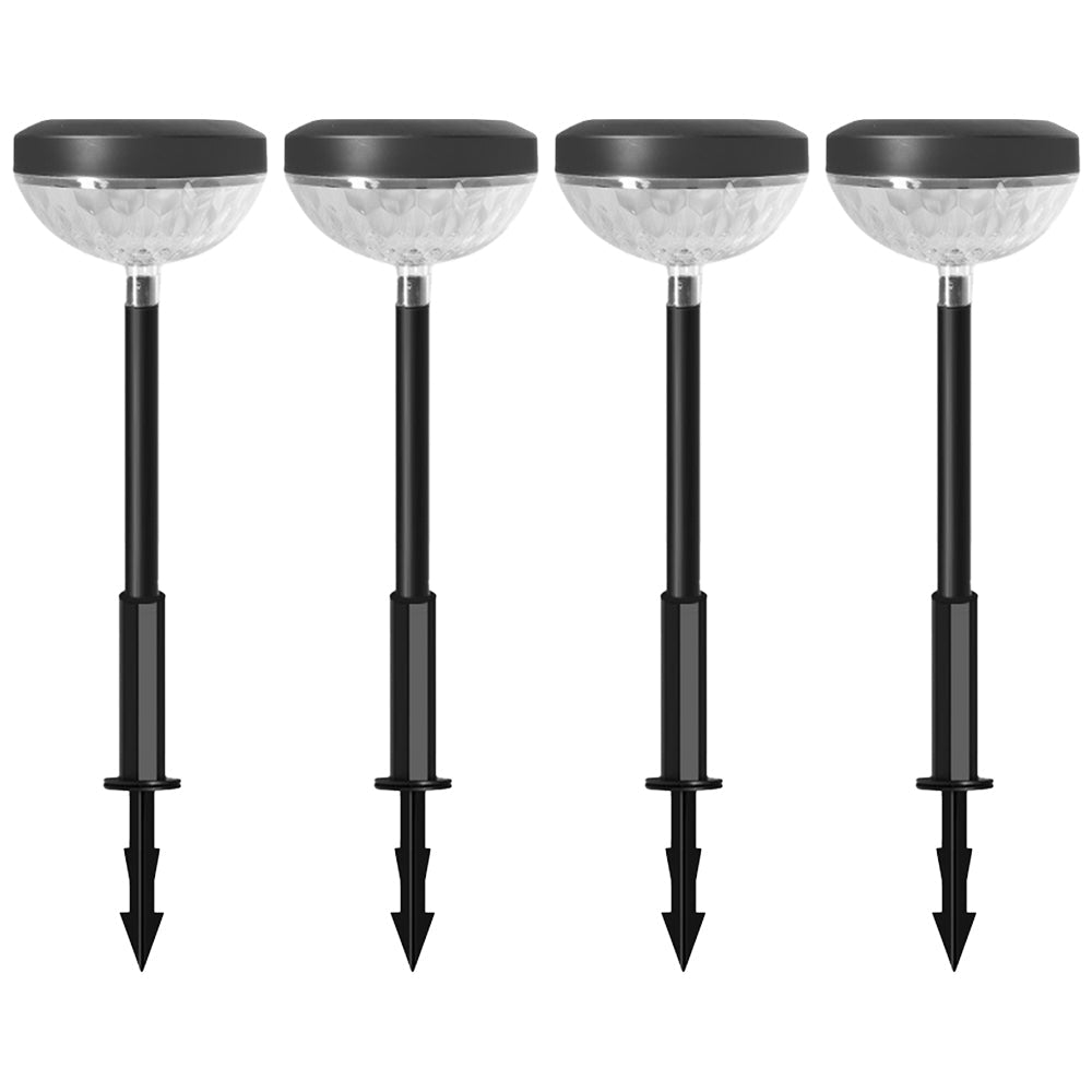 4Pcs Solar Lawn Decorative Lights Outdoor Garden Pathway Decoration Style 1