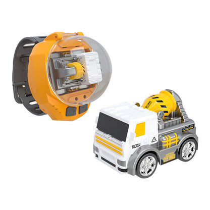 Watch Remote Control Mini Car Toy USB Charging Car Toy White