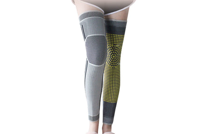 One Pair Of Winter Heating Knee Braces Warm Knee Sleeves Support For Knee Injury