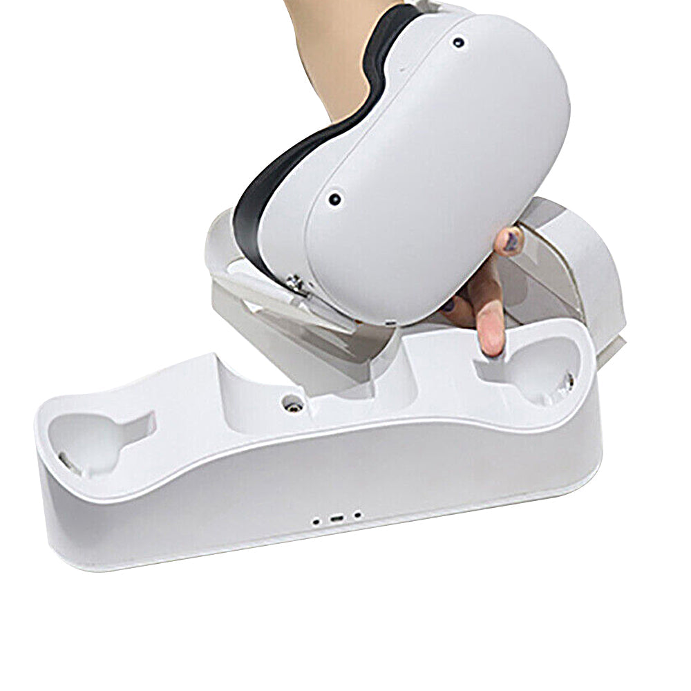 Charging Dock for Oculus Quest 2 Controllers and Headset Charging Stand