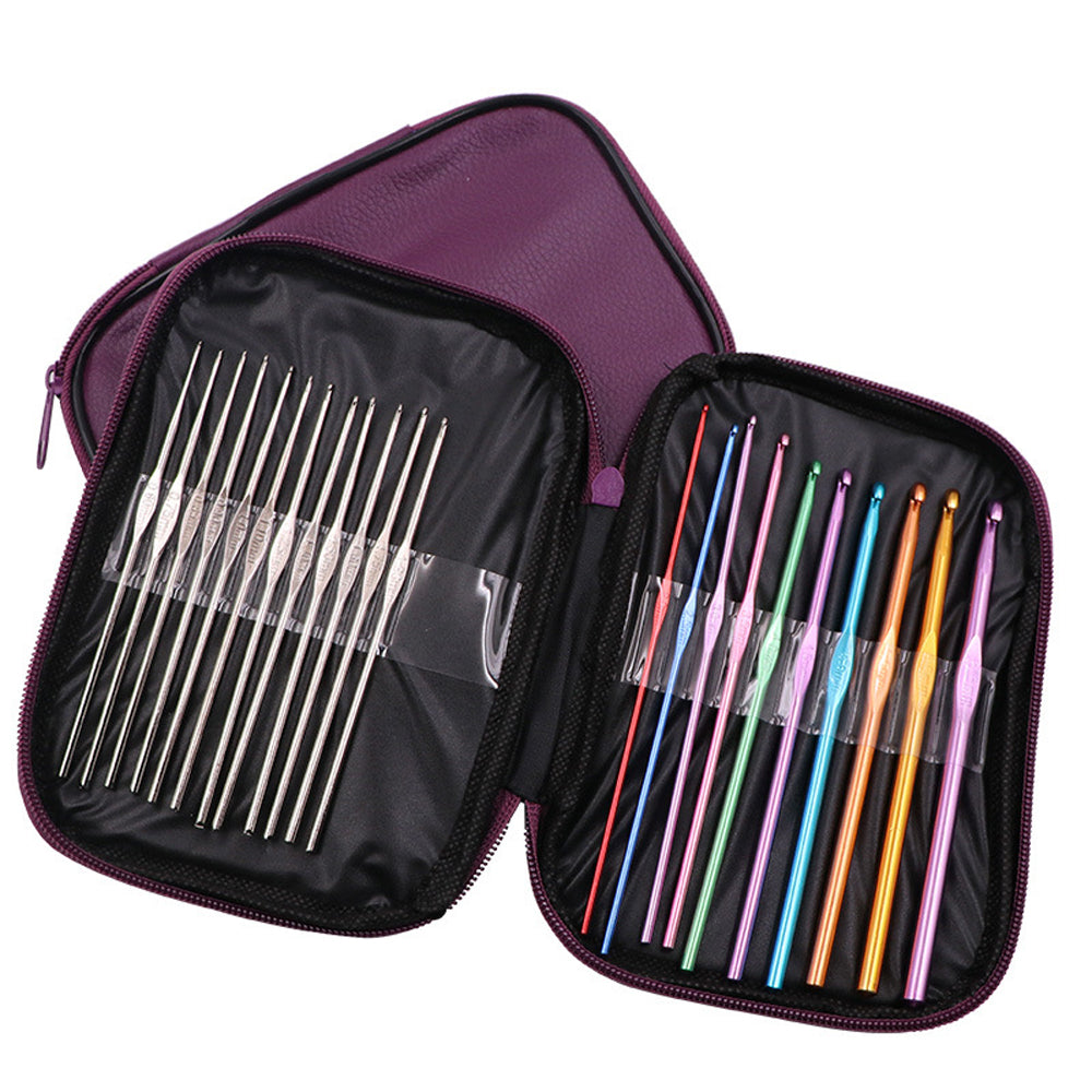 22Pcs Crochet Hook Set