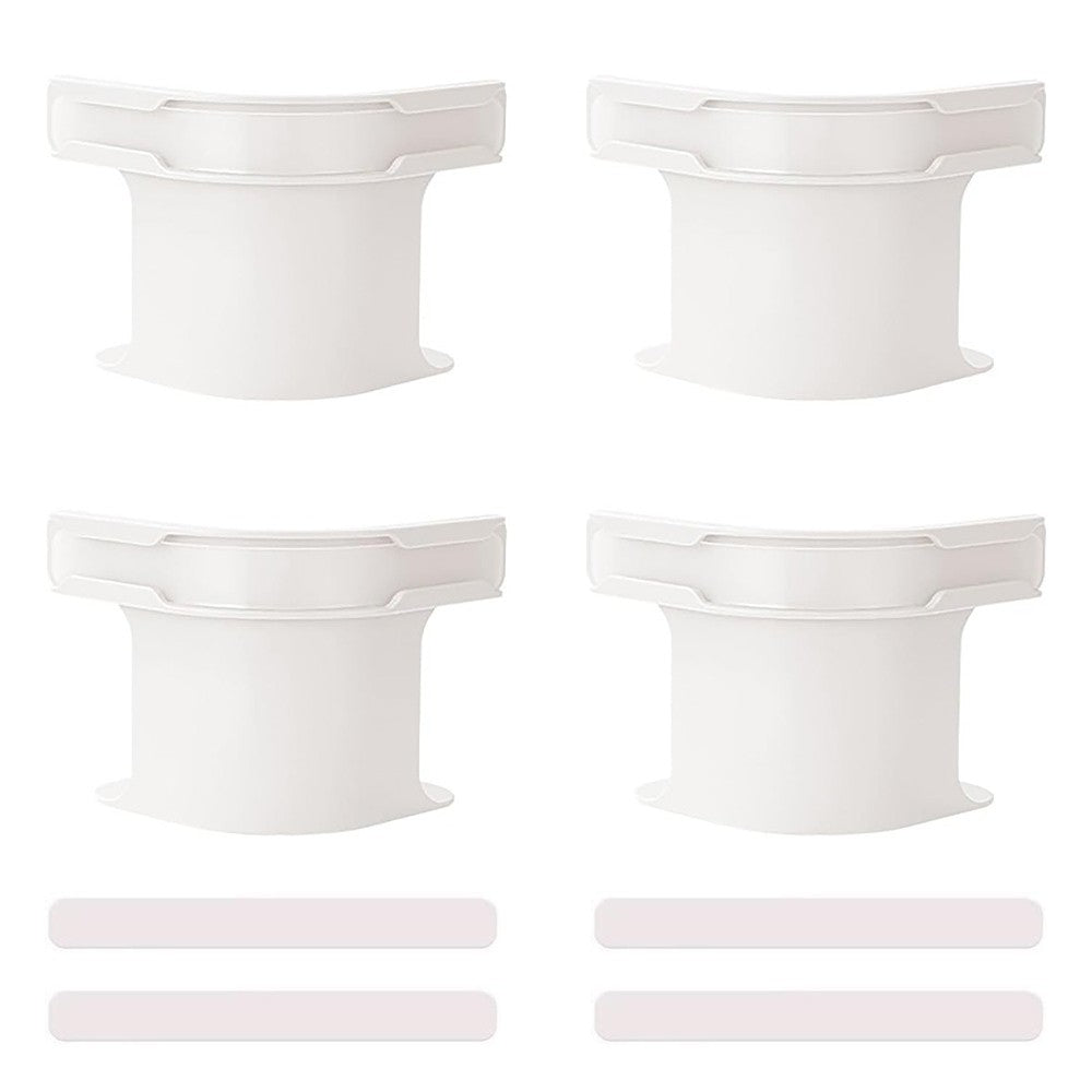 4 Piece Bed Sheet Holder with Lock Strips Fits All Sizes