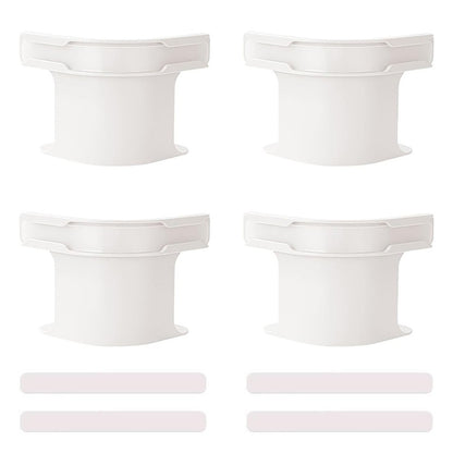 4 Piece Bed Sheet Holder with Lock Strips Fits All Sizes