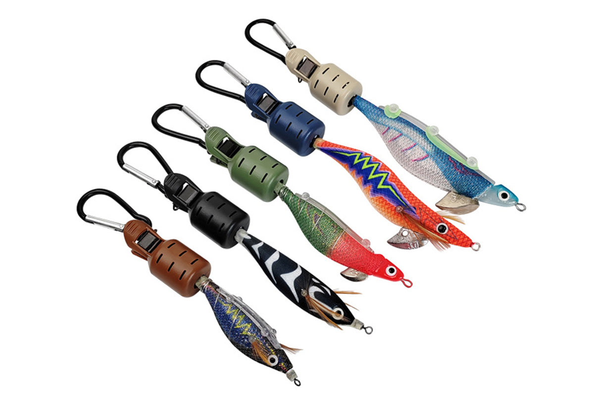 6Pcs Set Portable Fishing Hook Cover and Squid Jig Hook Bonnets for Fishing Enthusiasts