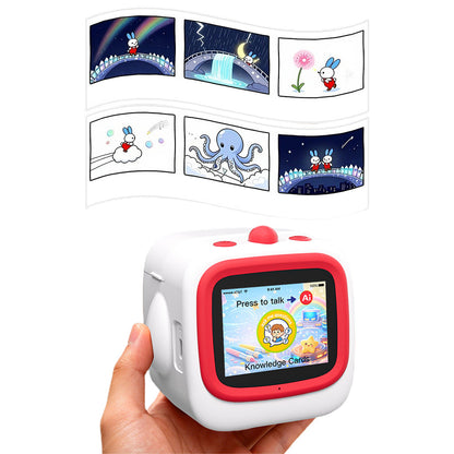 AI Sticker Maker Voice?to?Sticker Printer Box Inkless Portable Printing