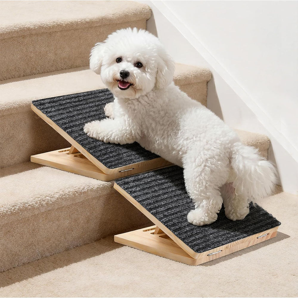 3 Height Foldable Dog Ramp for Stairs