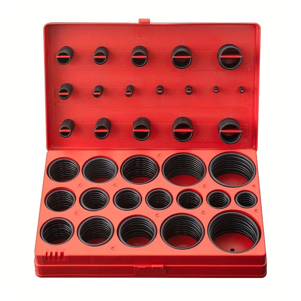 419 PCS O Ring Kit with Storage Box Rubber Sealing Gasket