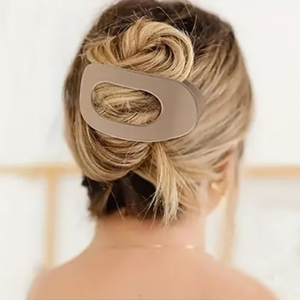 4Pcs Flat Claw Clips for Women Stylish Hair Clips for Thick and Fine Hair