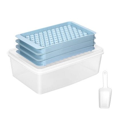 104 Grid Ice Ball Tray with Storage Bin and Scoop