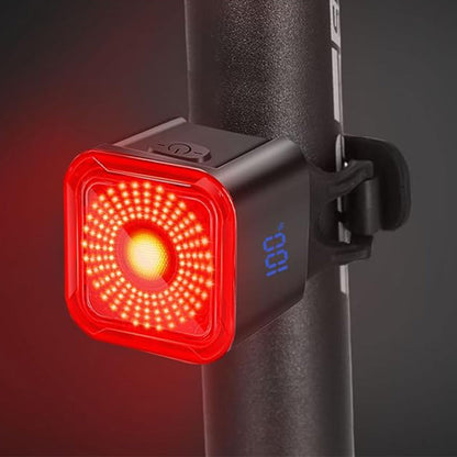 Smart Brake Sensing Bike Tail Light ââ‚?USB Rechargeable Safety Lamp