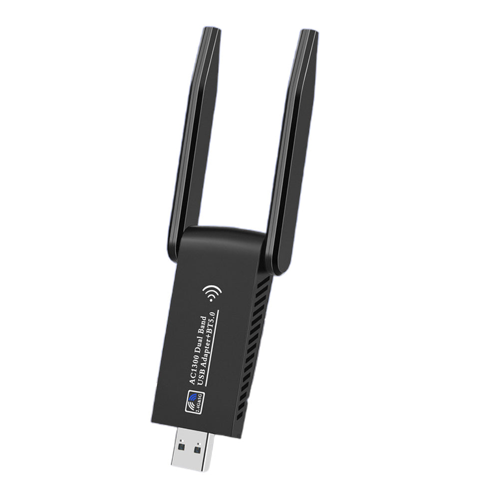 WiFi Wireless Adapter Bluetooth 5.0 Dual Band High-Gain Antennas for Windows Mac