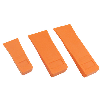 3-Pack Felling Wedges 6/8/10 Inch Anti-Pinch Directional Tree Cutting Wedges