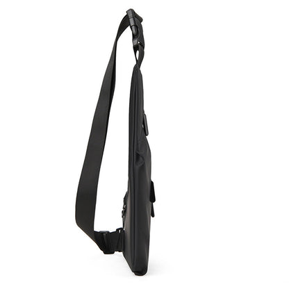 Anti Theft Travel Crossbody Bag  Multi-Pocket Shoulder Bag Black