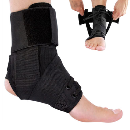 Adjustable Lace Up Ankle Brace Support for Sports Running Basketball