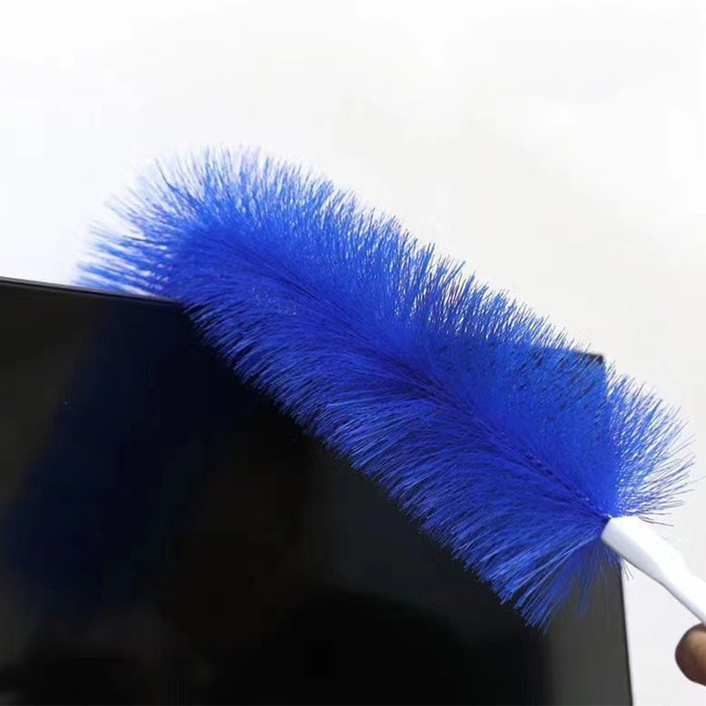 5 PCS Fan Cleaning Brush Set Bendable Fan Cleaner Brushes-Blue