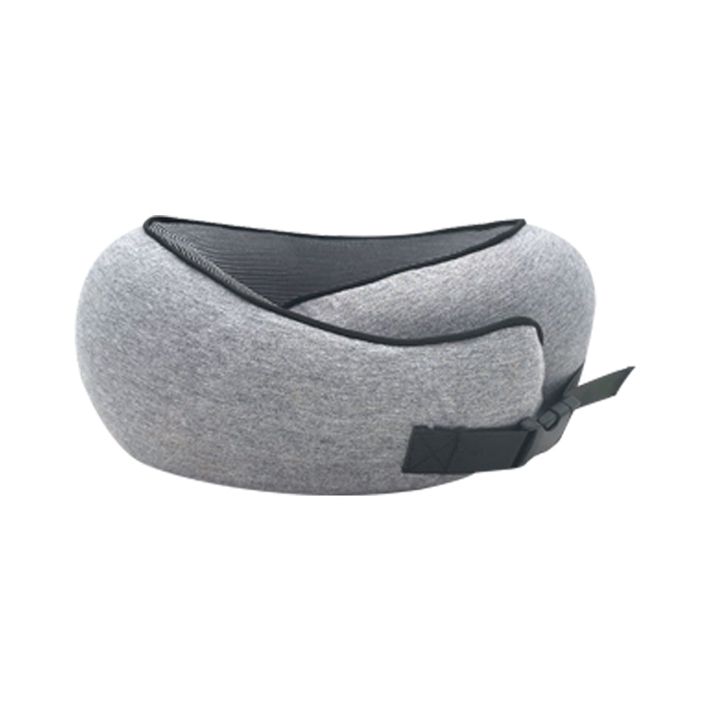 Travel Neck Pillow Comfortable U Shaped Memory Foam Neck Support Pillow Grey