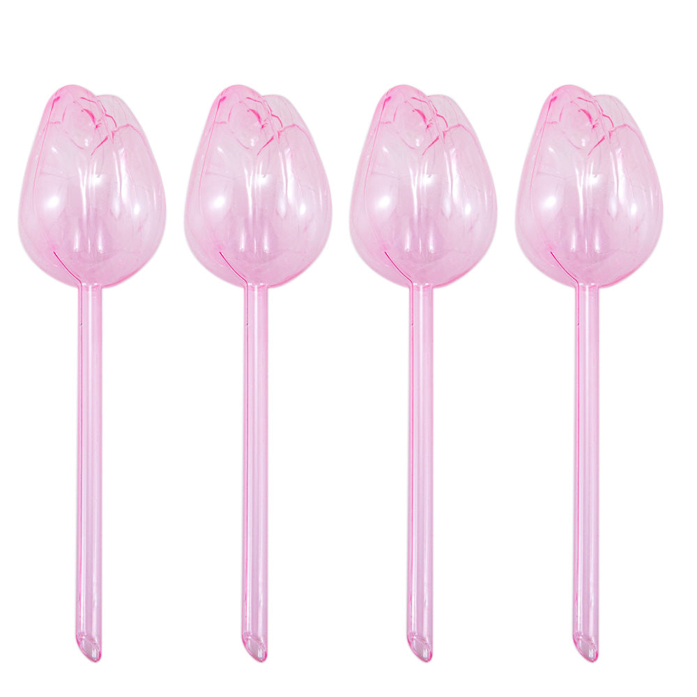 4Pcs Plant Watering Globes Plastic Self-Watering Device for Garden Plant Indoor Outdoor