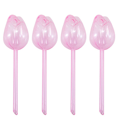 4Pcs Plant Watering Globes Plastic Self-Watering Device for Garden Plant Indoor Outdoor