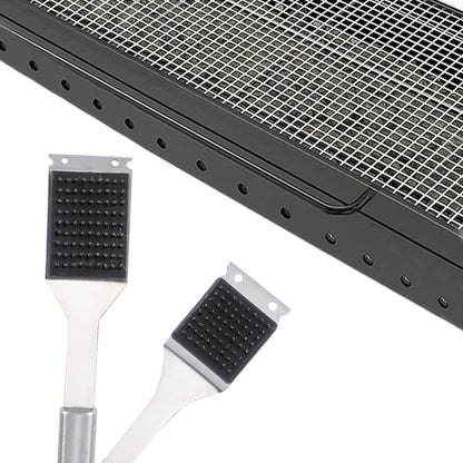 2Pcs Set Grill Cleaning Tools BBQ Grill Brush Scraper