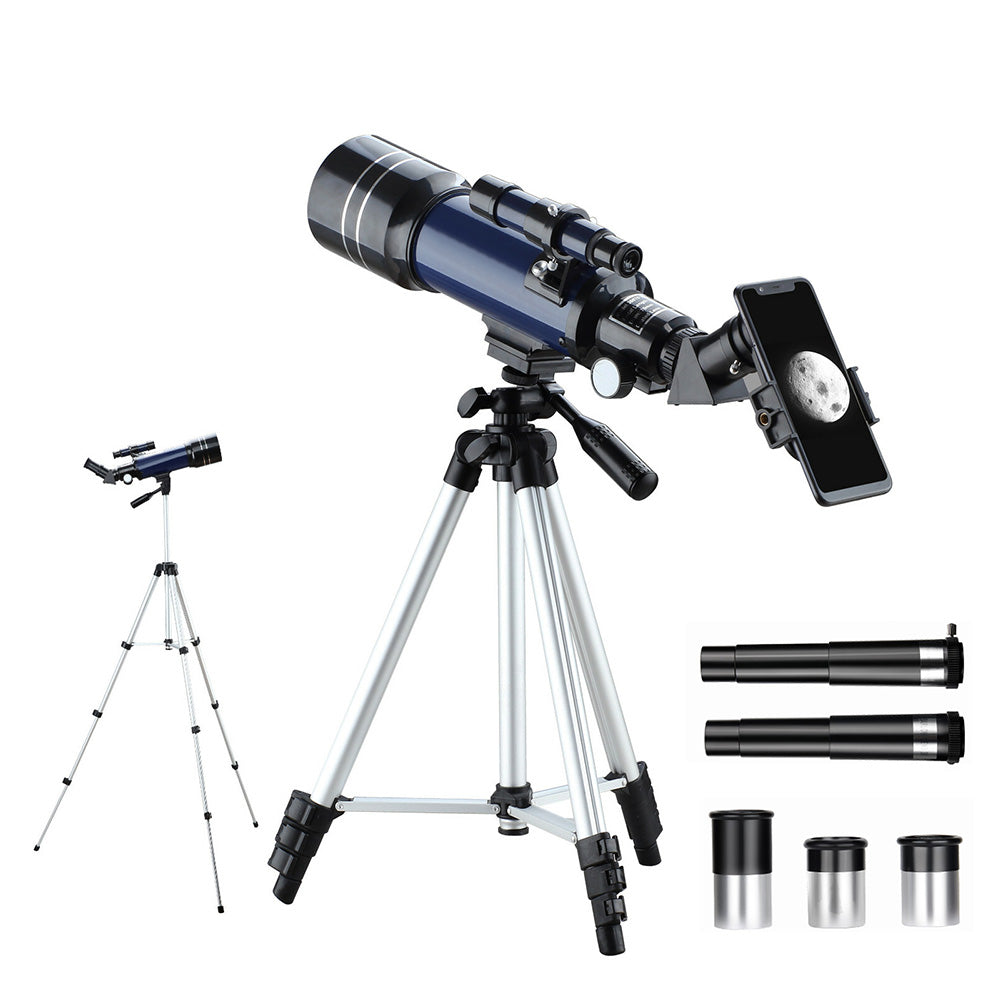 F36070 Astronomical Telescope 360mm Focal Length 70mm Aperture Blue