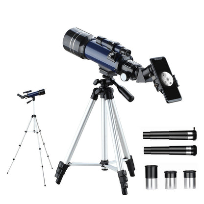 F36070 Astronomical Telescope 360mm Focal Length 70mm Aperture Blue
