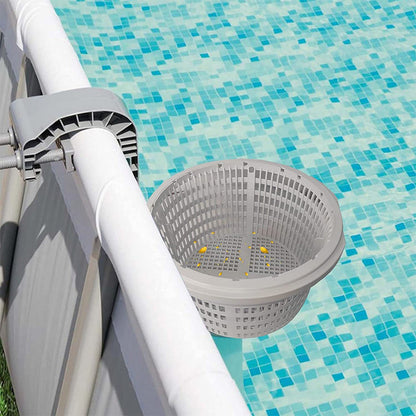 Pool Skimmer Basket with Handle Mesh Filter Basket