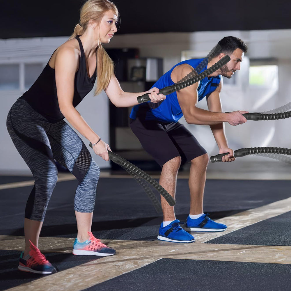 2Pcs Ropeless Battle Ropes Strength Training for Home Gym