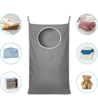 Hanging Laundry Hamper Bag Over the Door Hamper for Dirty Clothes and Toys