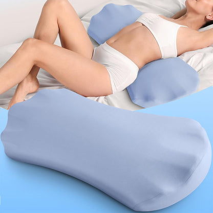 Lumbar Support Pillow Memory Foam Pillow for Sleeping