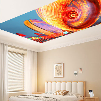 Mini Portable Projector with WiFi Screen Mirroring and Adjustable 240 Degree Projection