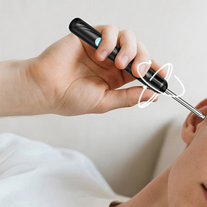 HD Ear Wax Removal Camera Tool for iOS & Android Wireless Visual Ear Cleaner-Black