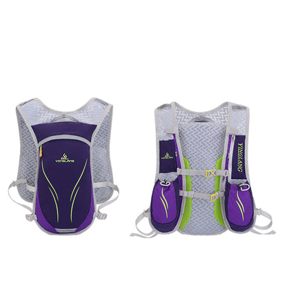 10L Multifunctional Hydration Backpack Outdoor Sport Travel Bag Purple
